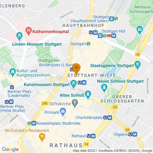 Königsbau Passagen (2.OG), Königstraße 26, 70173 Stuttgart