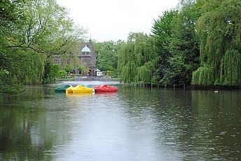 Bootverleih am Wasserschloss Wittringen in Gladbeck